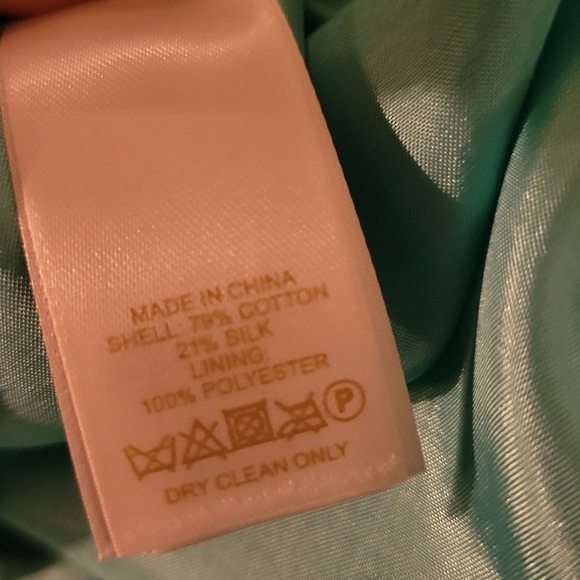 Kate Spade Angelika Blue Silk Blend Dress - Picture 2 of 5